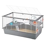 Ferplast Cage à Hamsters Criceti 100 Spacieuse, Robuste, Accessoirisée 95 x 57 x h 50 cm