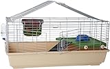 Amazon Basics - Cage / habitat pour petits animaux, avec accessoires - 104 x 21,5 x 57 cm, Large